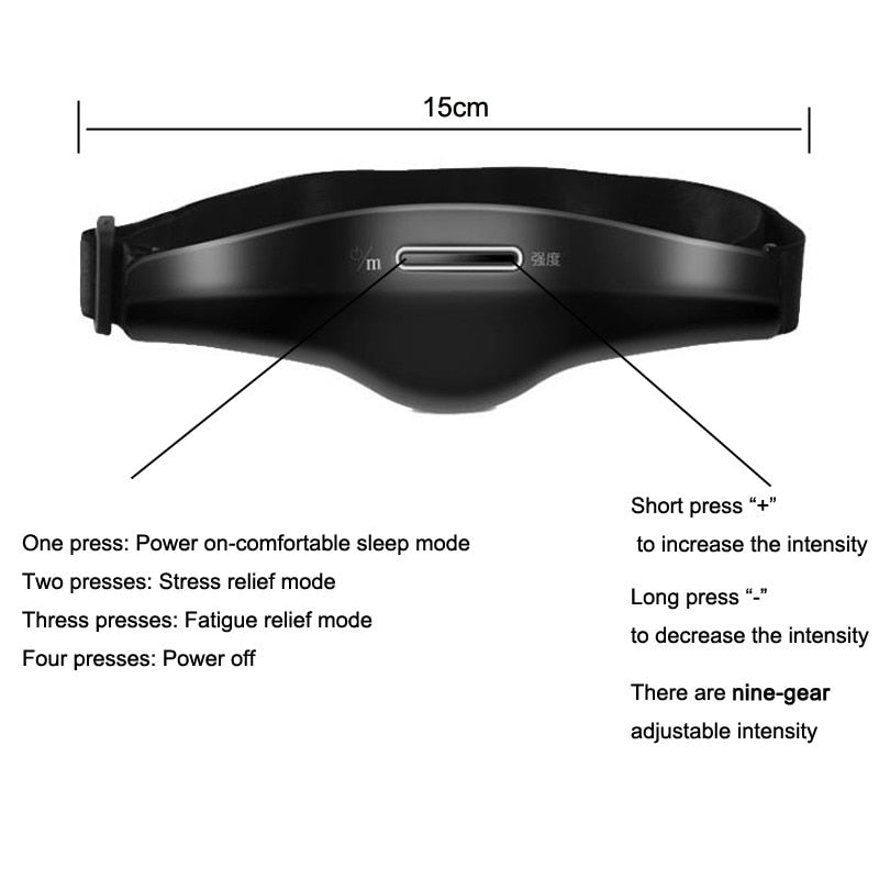 Electronic Sleep Aid Machine USB Insomnia Physiotherapy Tens Therapy No Sleep Anxiety Depression Electrotherapy Stimulator